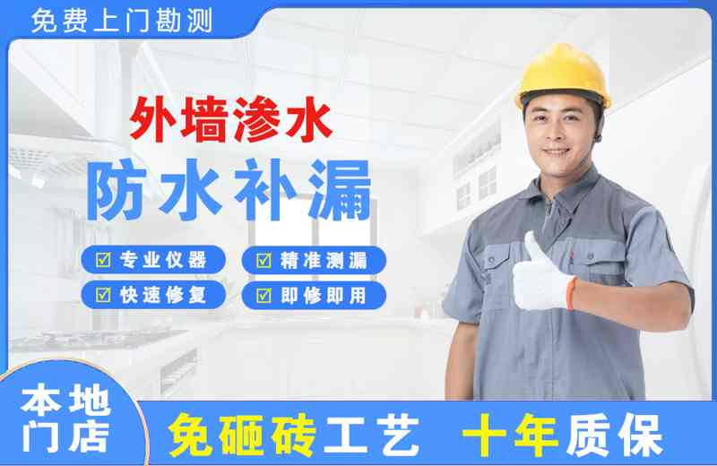元宝山外墙渗水维修
